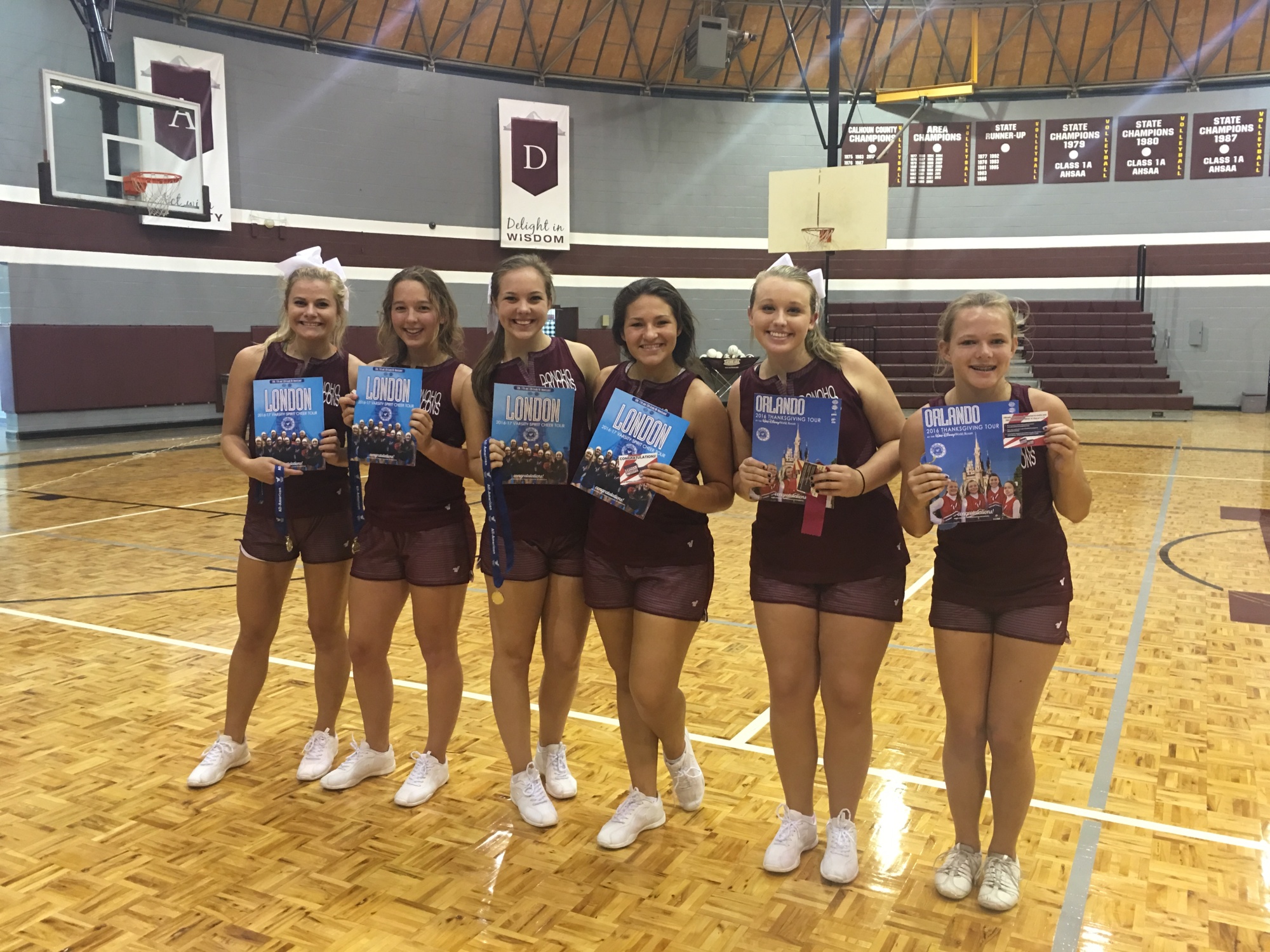 Varsity Cheer Competes at UCA Cheer Camp The Donoho School